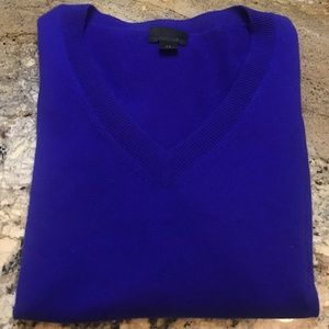 🧵Italian Cashmere Fitted V Neck Sweater
